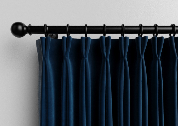 Ultra Luxe Velvet, Deep Blue - Made to Measure Curtains - Image 10